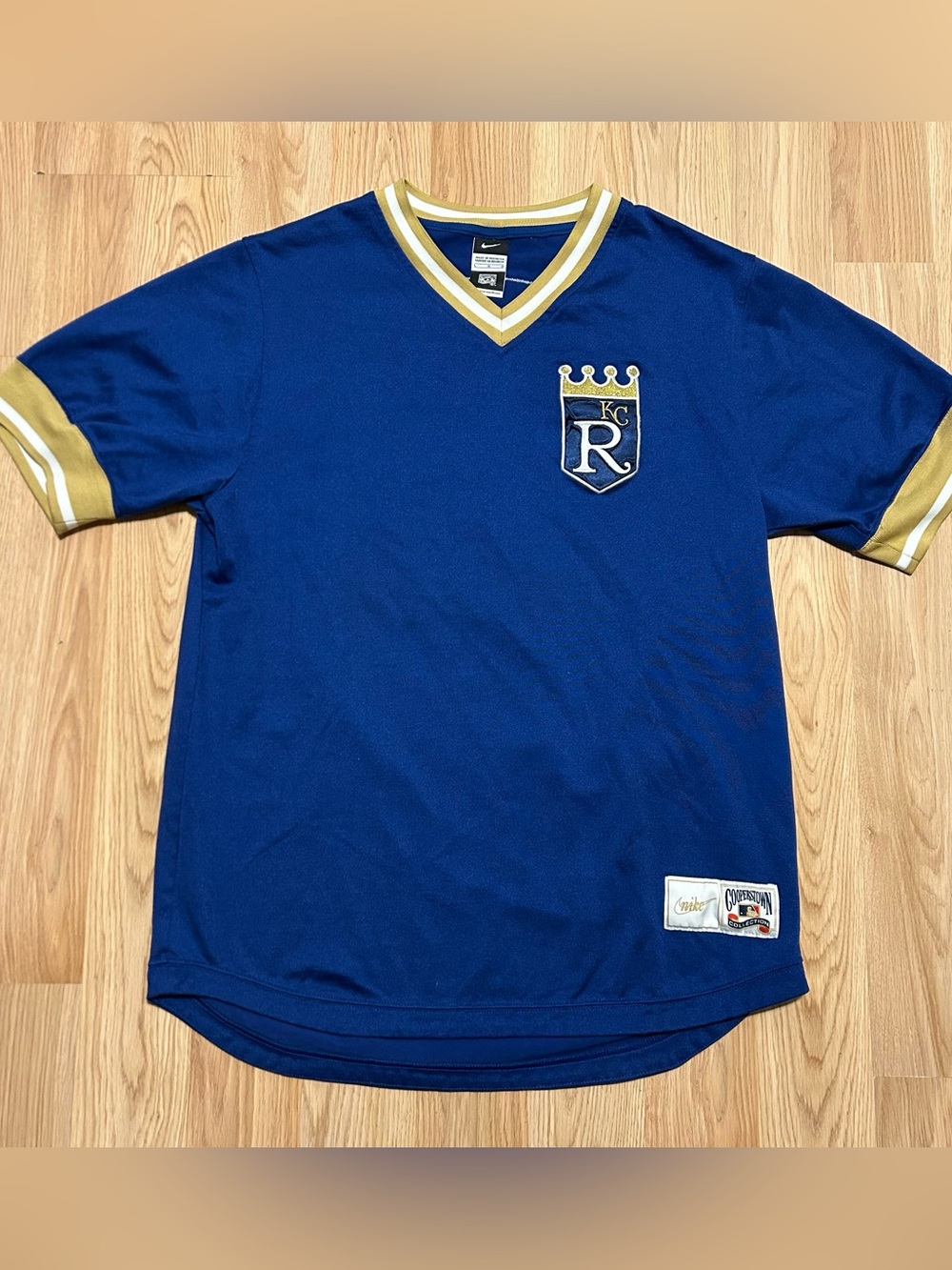 Nike Cooperstown Collection Bo Jackson Kansas City Royals Vintage Jersey Large